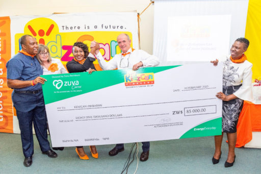 ZUVA Donates to KidzCan