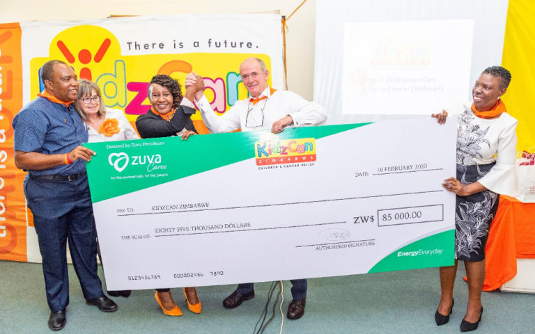 ZUVA Donates to KidzCan