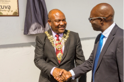 Zuva helps the Southerton community by renovating the ablution facility