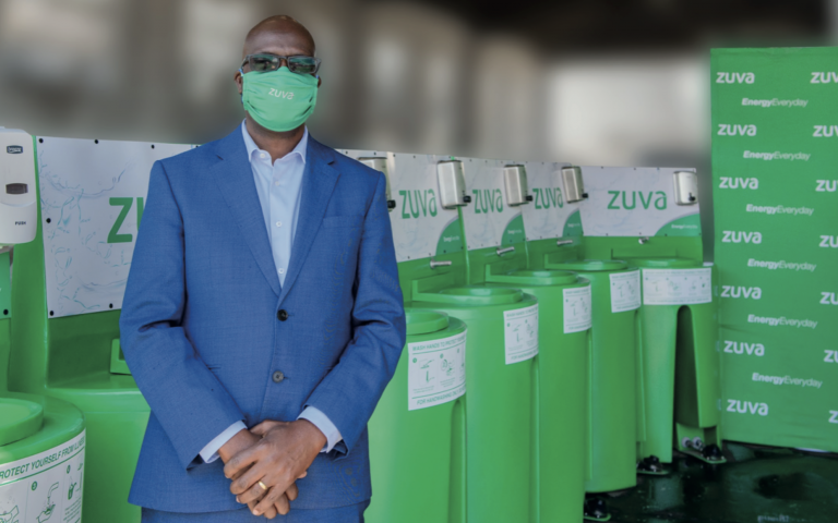 Zuva Rolls Out Hand-washing Stations.